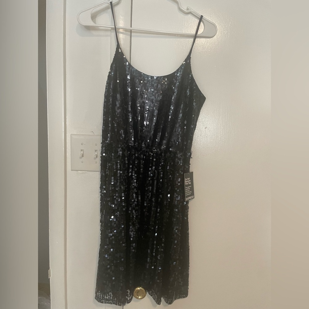 Express, sequence, spaghetti strap size small NWT